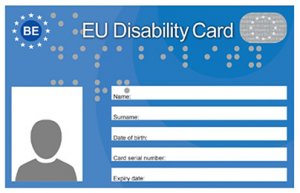 Der europäische Behinderten-Ausweis